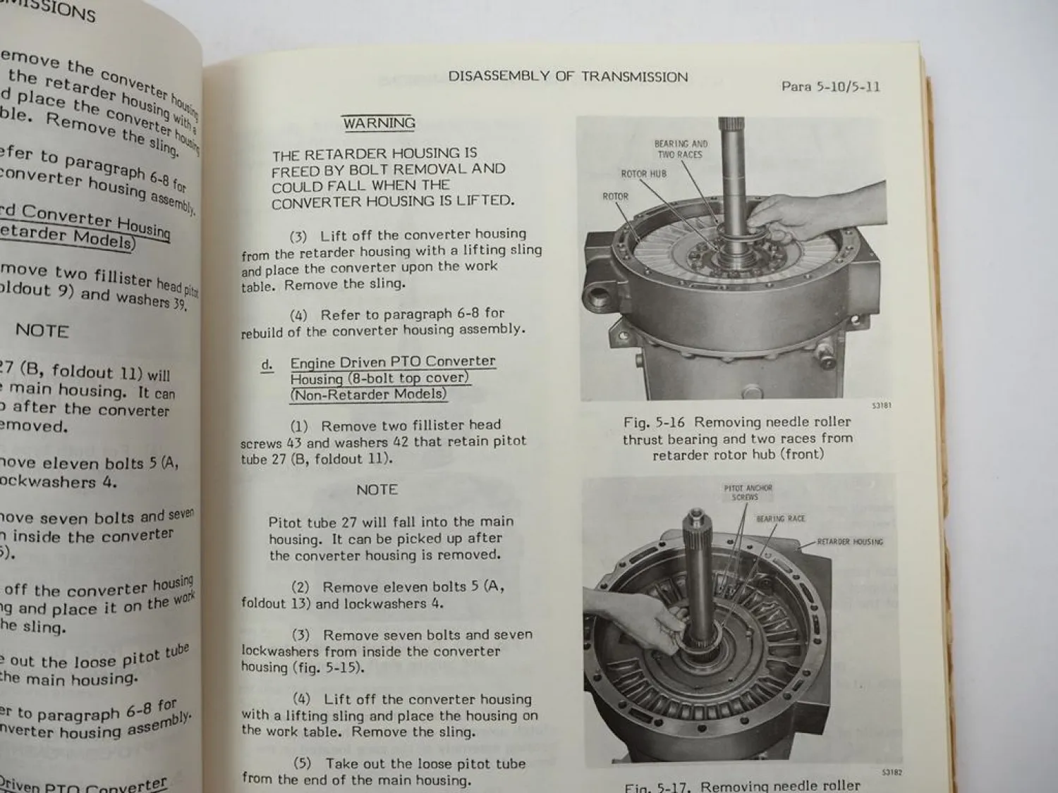 Allison CT CBT CLT CLBT VCLT 750 Automatic Transmission Service Manual 1978