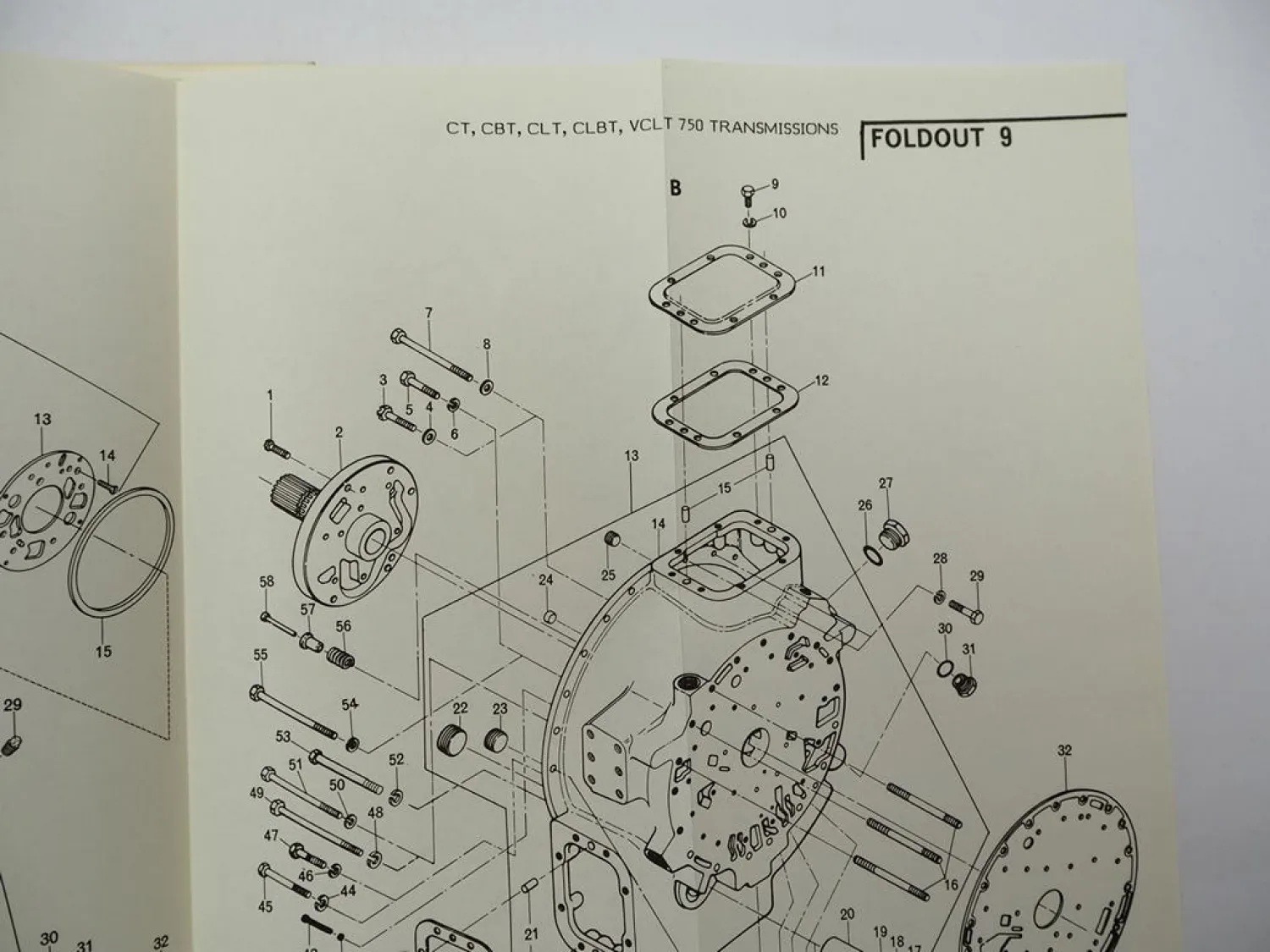 Allison CT CBT CLT CLBT VCLT 750 Automatic Transmission Service Manual 1978
