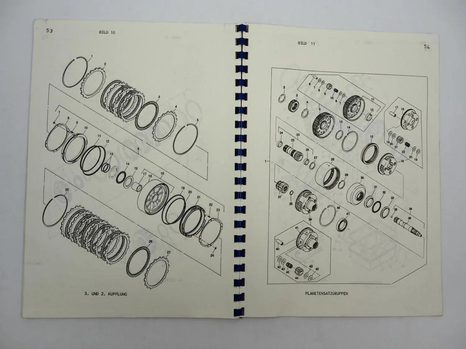 Allison HT 740 750 754 750 CR DR Automatikgetriebe Schulungshandbuch 1980er J.