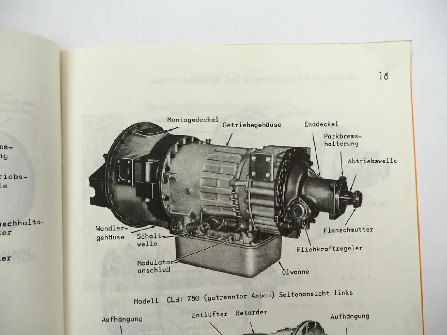 Allison HT 740 750 754 750 CR DR Automatikgetriebe Schulungshandbuch ca. 1980
