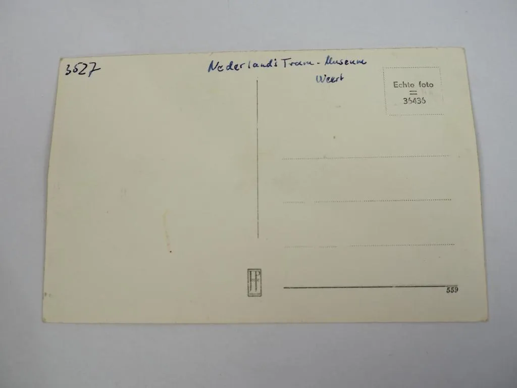 alte Foto AK Weert Tram Museum Niederlande Straßenbahn