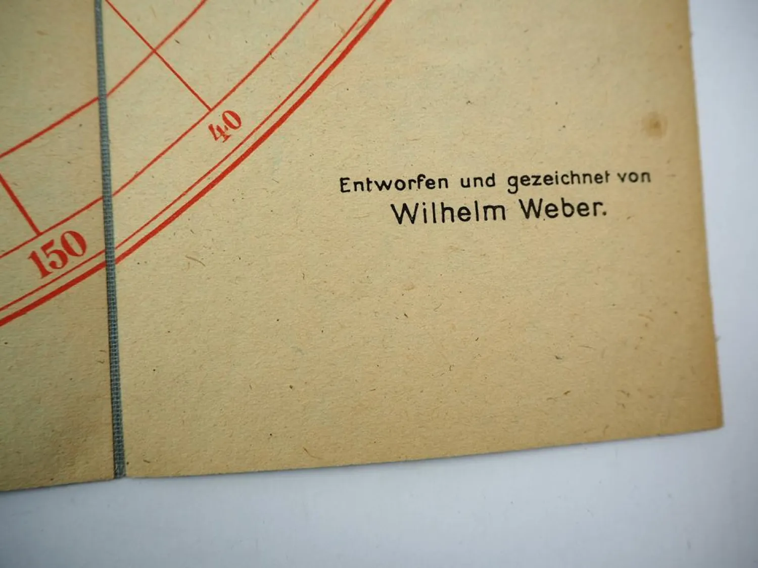 Alte Sternenkarte Der nördliche Sternenhimmel entworfen von Wilhelm Weber