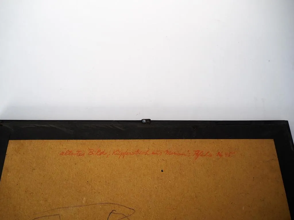 alter Kupferstich Trarbach Traben Mosel 1645 Merian gerahmt original Bernkastel