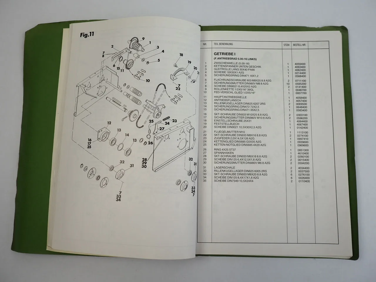 Amazone ED EDH Airplanter Einzelkorn Sämaschine Ersatzteilliste 1992