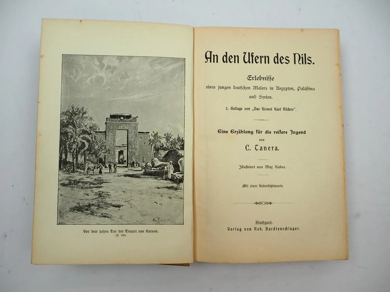 An den Ufern des Nils 1902 Erlebnisbericht C. Tanera