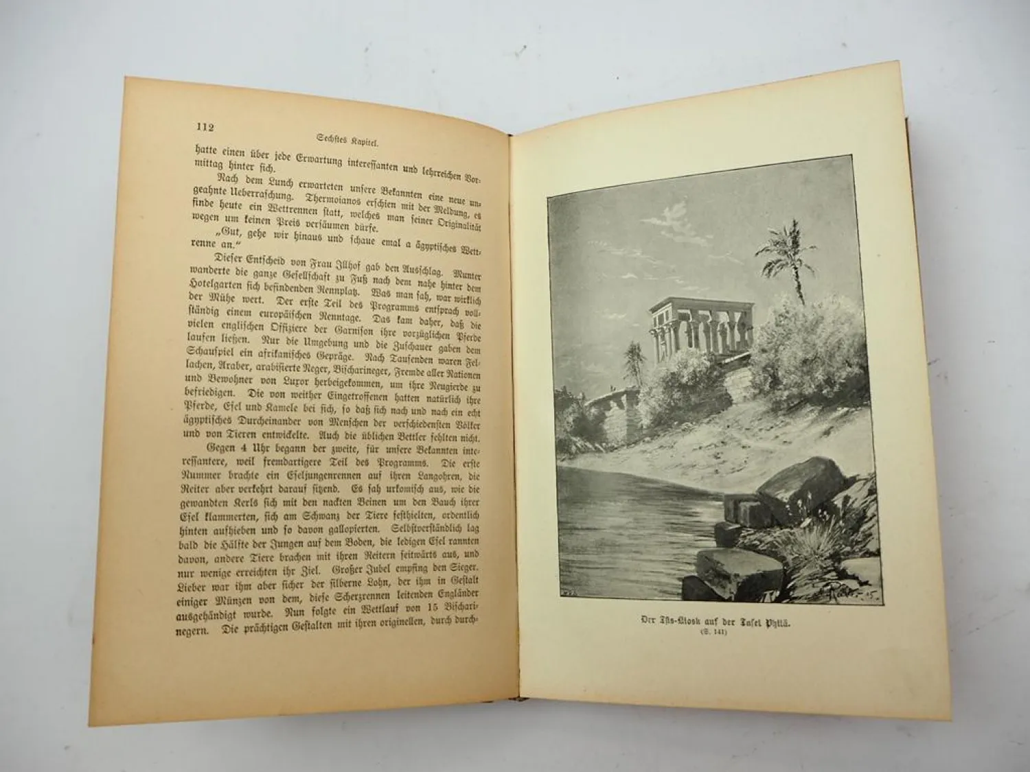 An den Ufern des Nils 1902 Erlebnisbericht C. Tanera