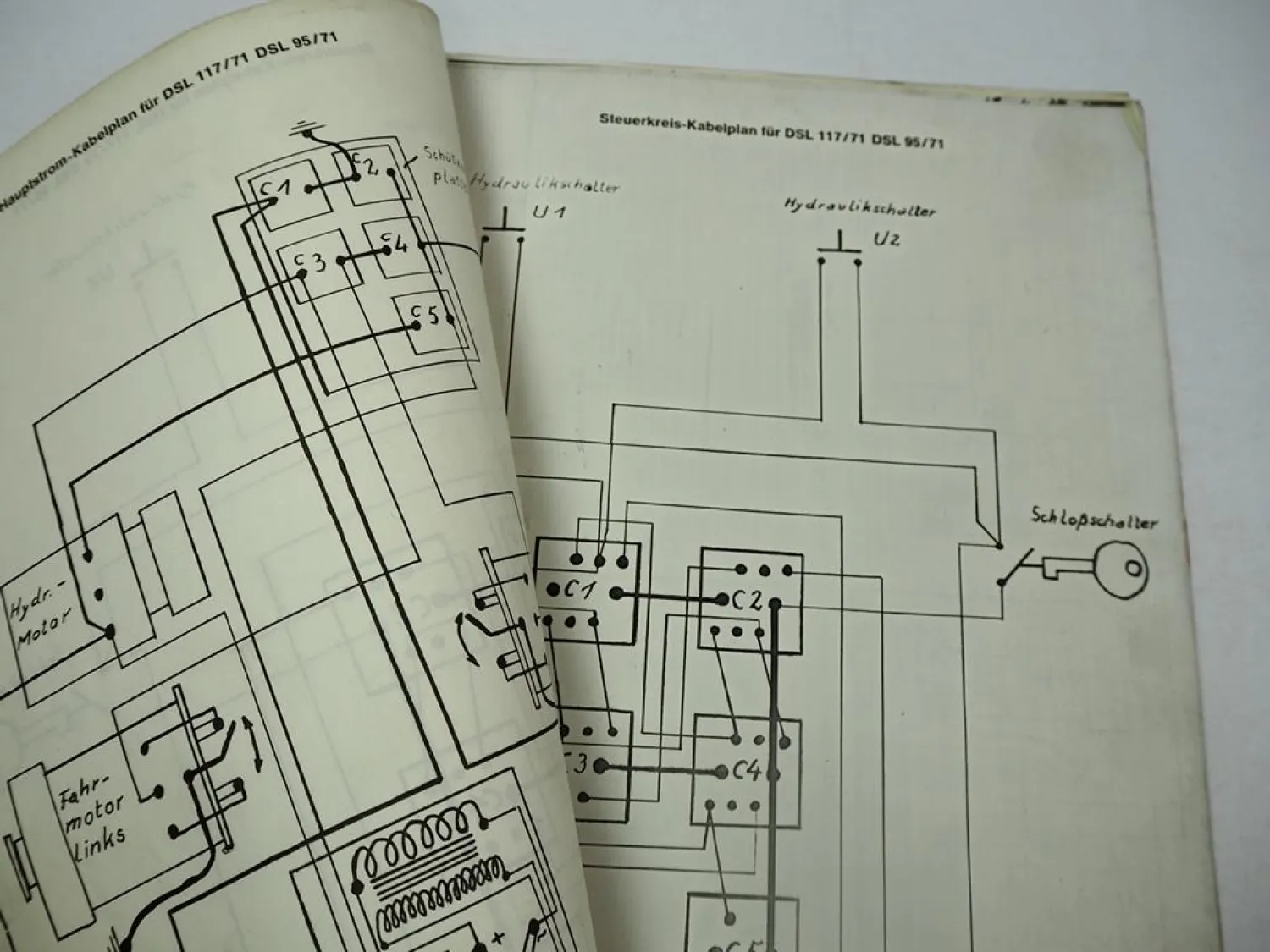 ANDIFANT Dungschiebelader Bedienungsanleitung Kabelplan AF 74 88 - 118 DSL