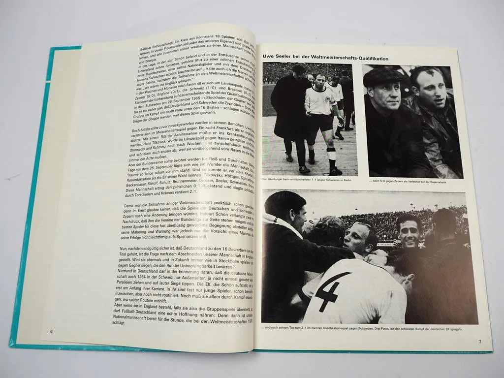 Aral Bilderalbum Sammelalbum Fussball Weltmeisterschaft 1966 komplett