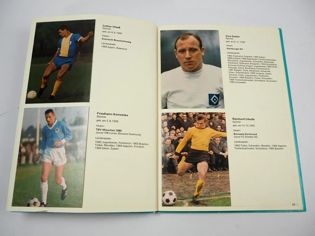 Aral Bilderalbum Sammelalbum Fussball Weltmeisterschaft 1966 komplett