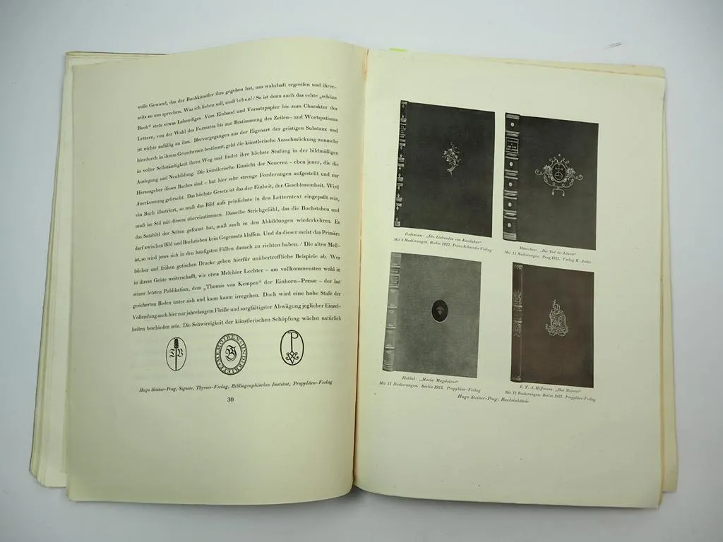 Archiv für Buchgewerbe und Gebrauchsgraphik Führer der Deutschen Buchkunst 1924