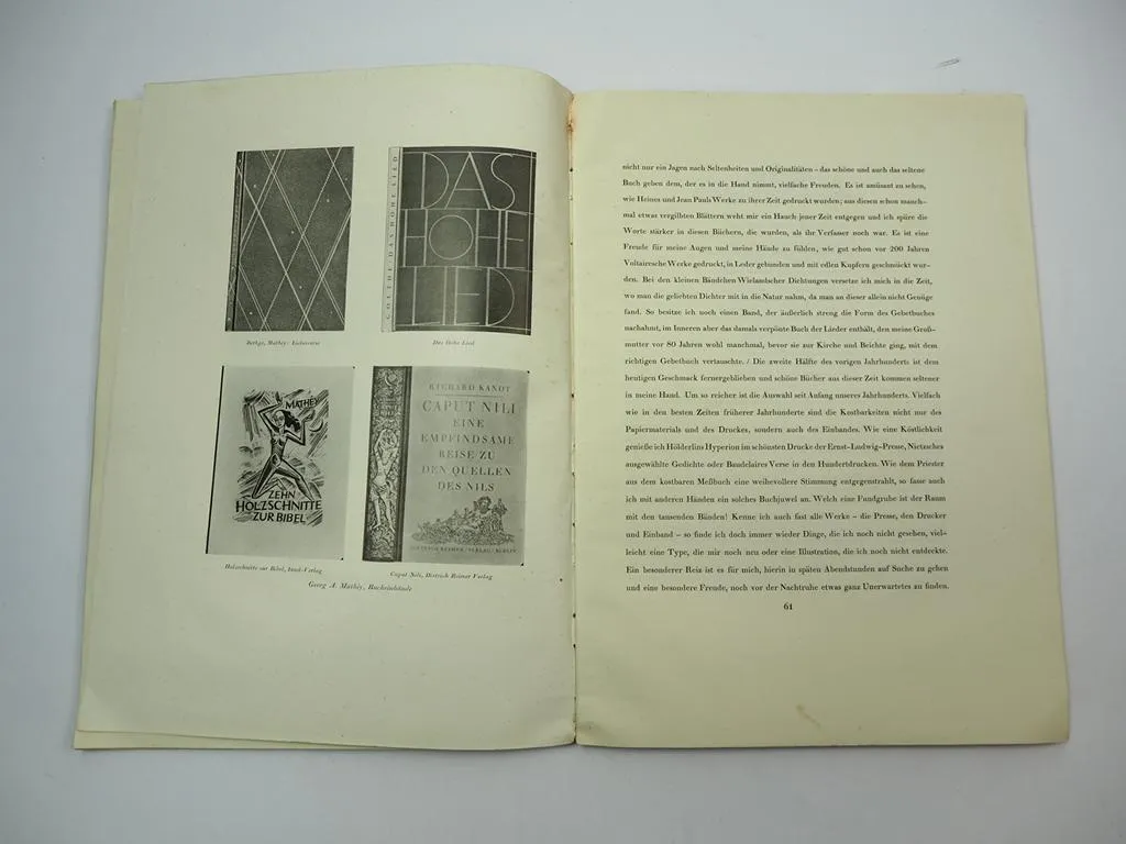 Archiv für Buchgewerbe und Gebrauchsgraphik Führer der Deutschen Buchkunst 1924