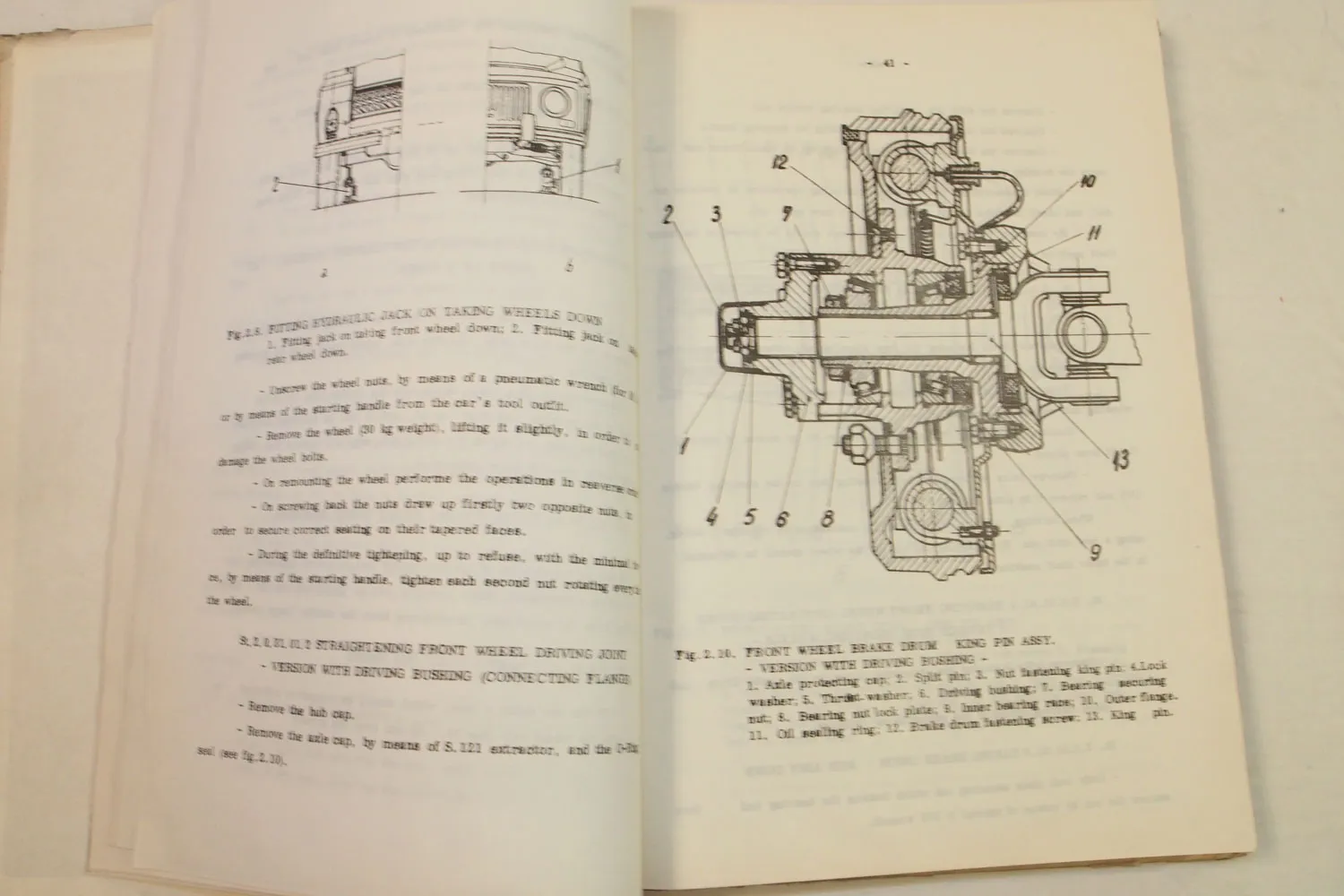 Aro 24 Repair Handbook Aro 240 241 242 243 244 320 Maintenance Romania