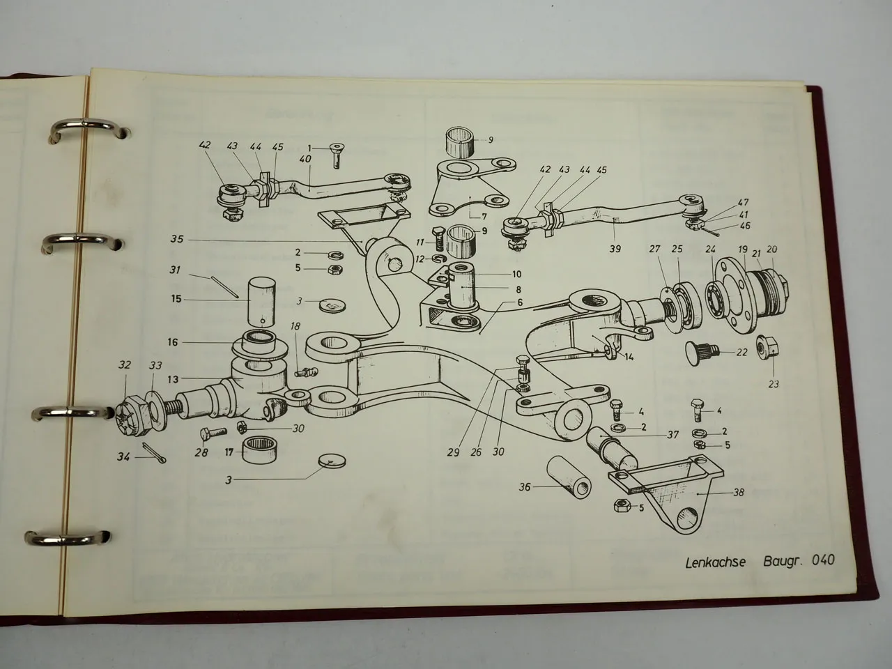 Atlas 25D 1,2 to Gabelstapler Betriebsanleitung Ersatzteilliste 1968 Perkins