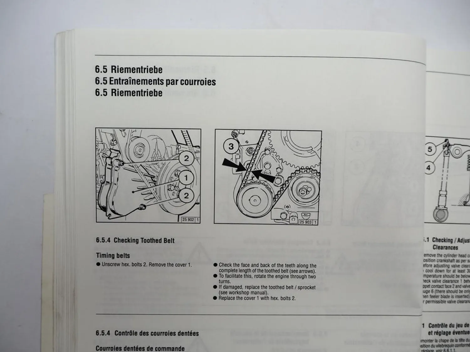 Atlas Copco Deutz B/FL B/FM 1011F Motor Betriebsanleitung Operation Manual 1995