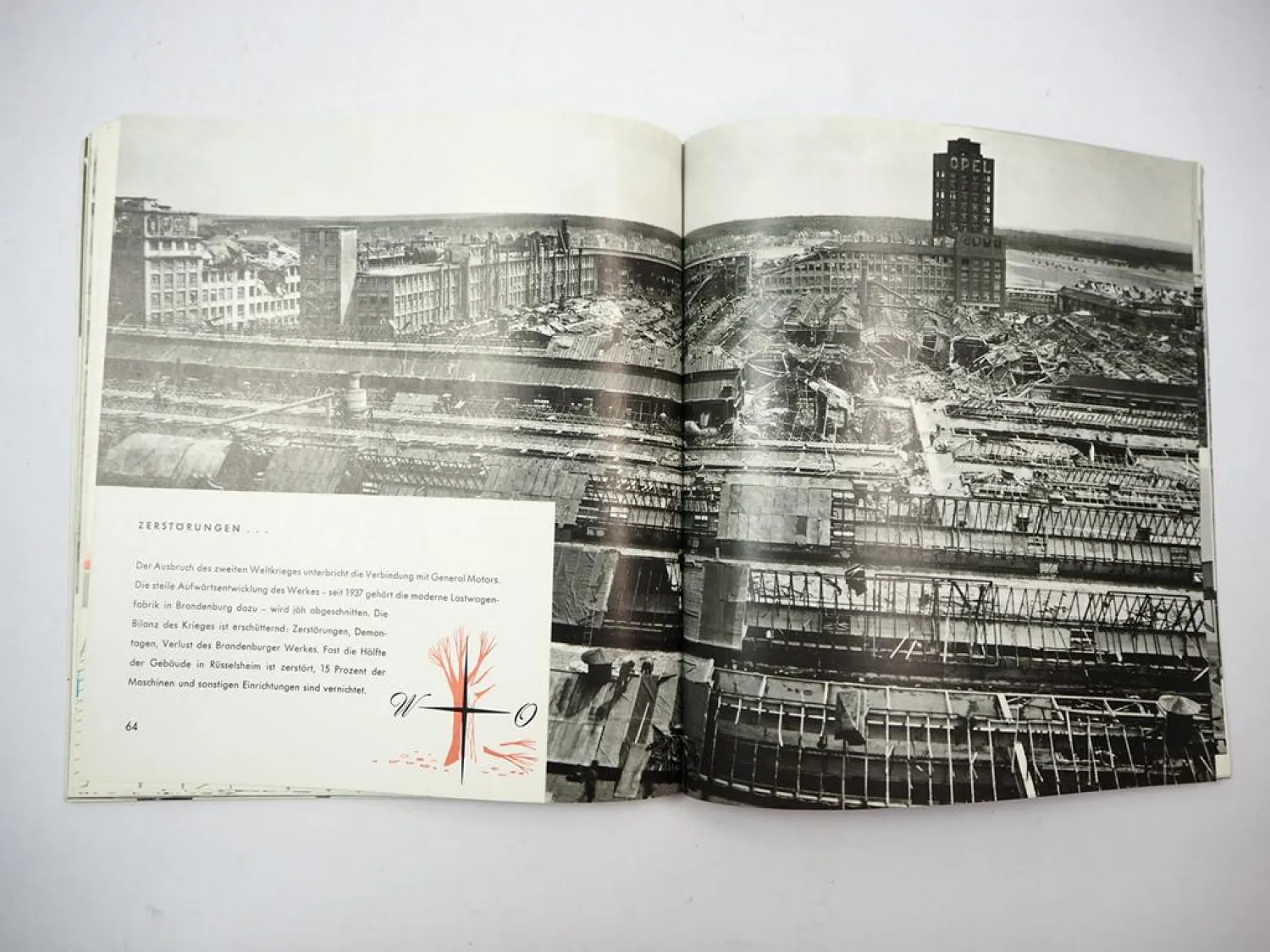 Auch das ist Opel 1962 Firmengeschichte Wegweiser für Mitarbeiter