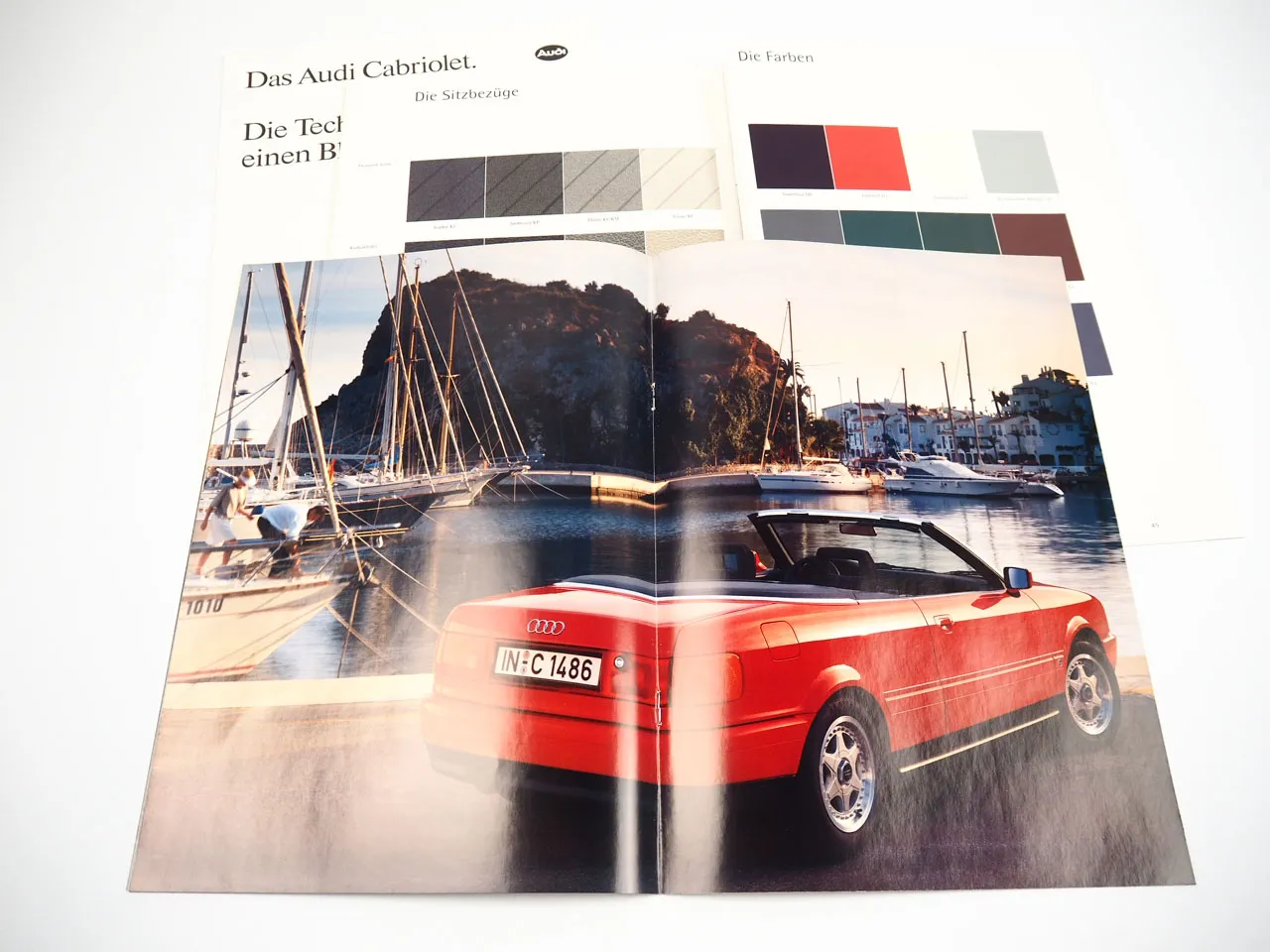 Audi 80 B4 Cabriolet 2x Prospekt 1992/94