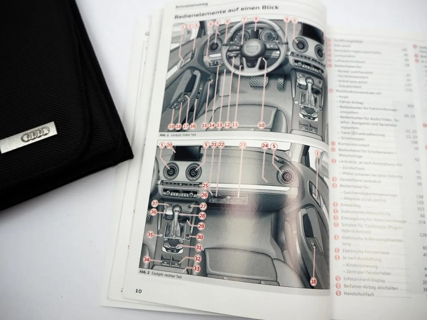 Audi A3 8V Bedienungsanleitung Betriebsanleitung 11/2017 Bordmappe deutsch