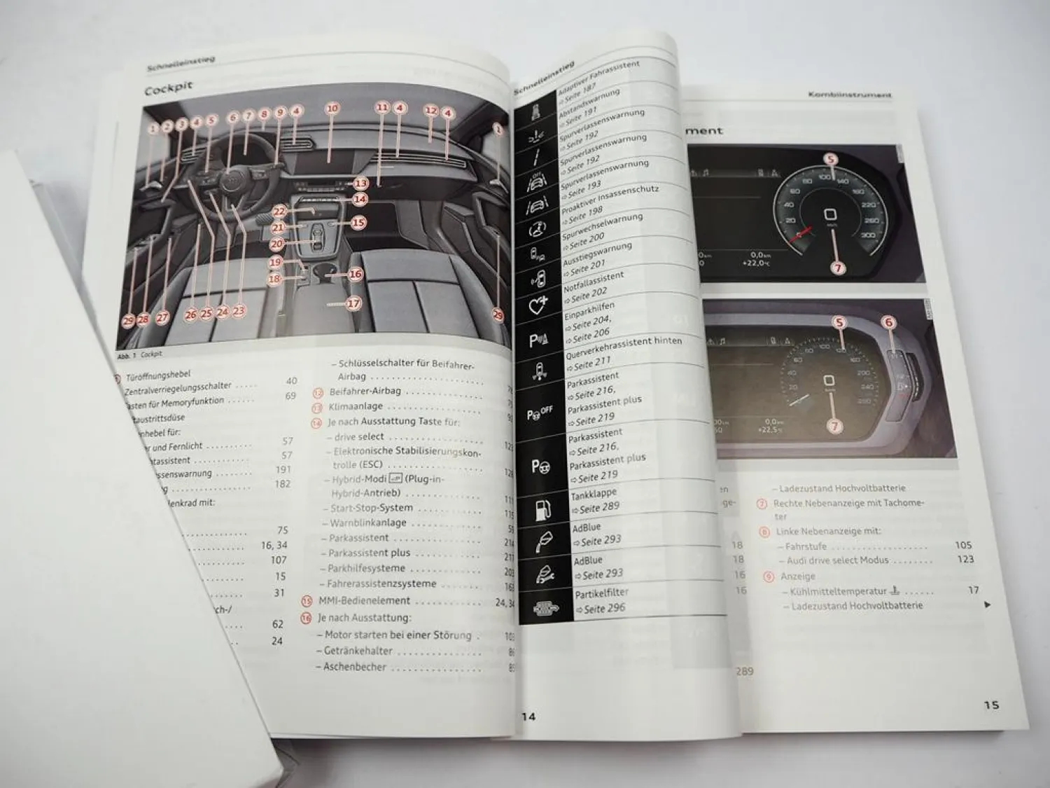 Audi A3 8Y RS3 S3 Betriebsanleitung Bedienung Bordmappe 11/2025 Bordbuch Deutsch