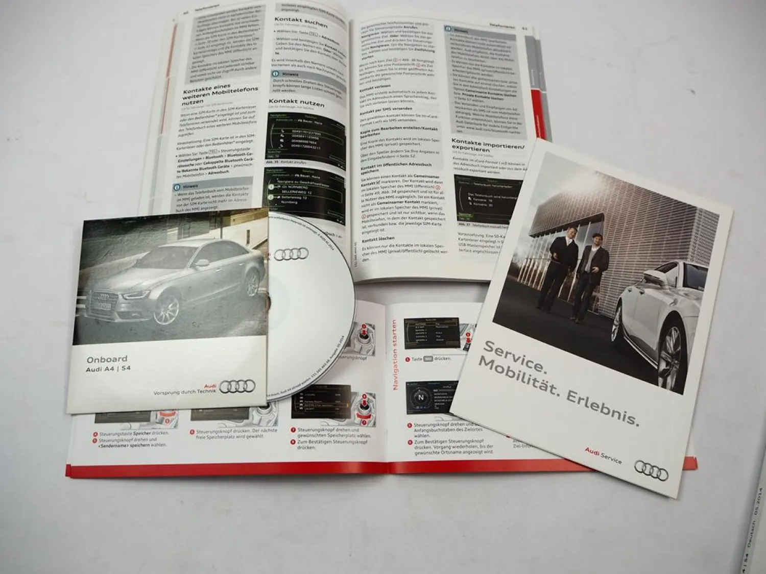 Audi A4 B8 S4 8K Betriebsanleitung & MMI inkl allroad Avant 5/2014 Bordbuch DE