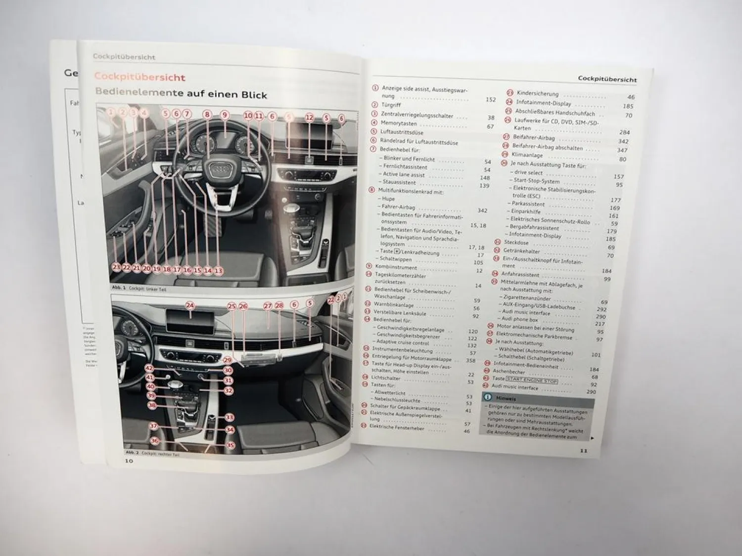 Audi A4 B9 8W S4 allroad quattro Betriebsanleitung 5/2017 Bordbuch