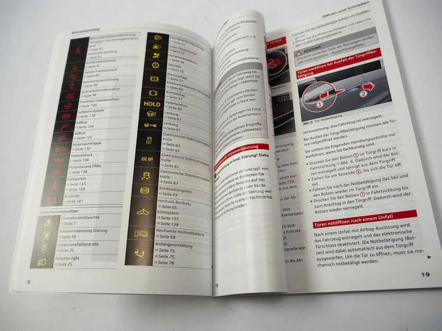 Audi A5 B10 Betriebsanleitung Bedienung Bordbuch gekürzte Version 2/2026