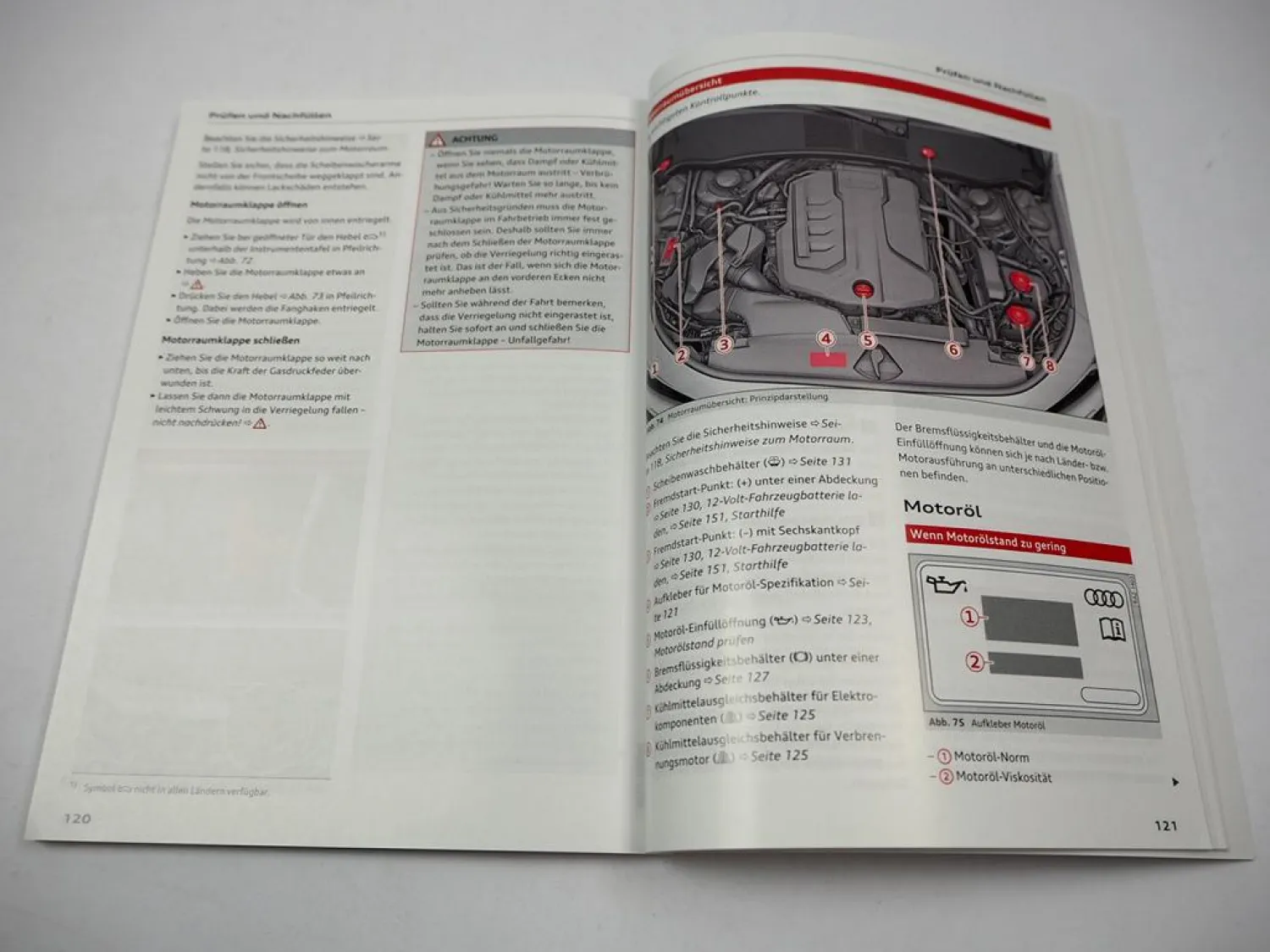 Audi A5 Betriebsanleitung Bedienungsanleitung Bordbuch gekürzte Version 3/ 2025