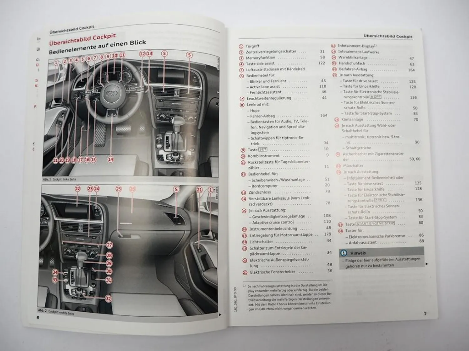 Audi A5 S5 8T Coupe Sportback Betriebsanleitung Bedienung Bordbuch 5/2015 deutsch