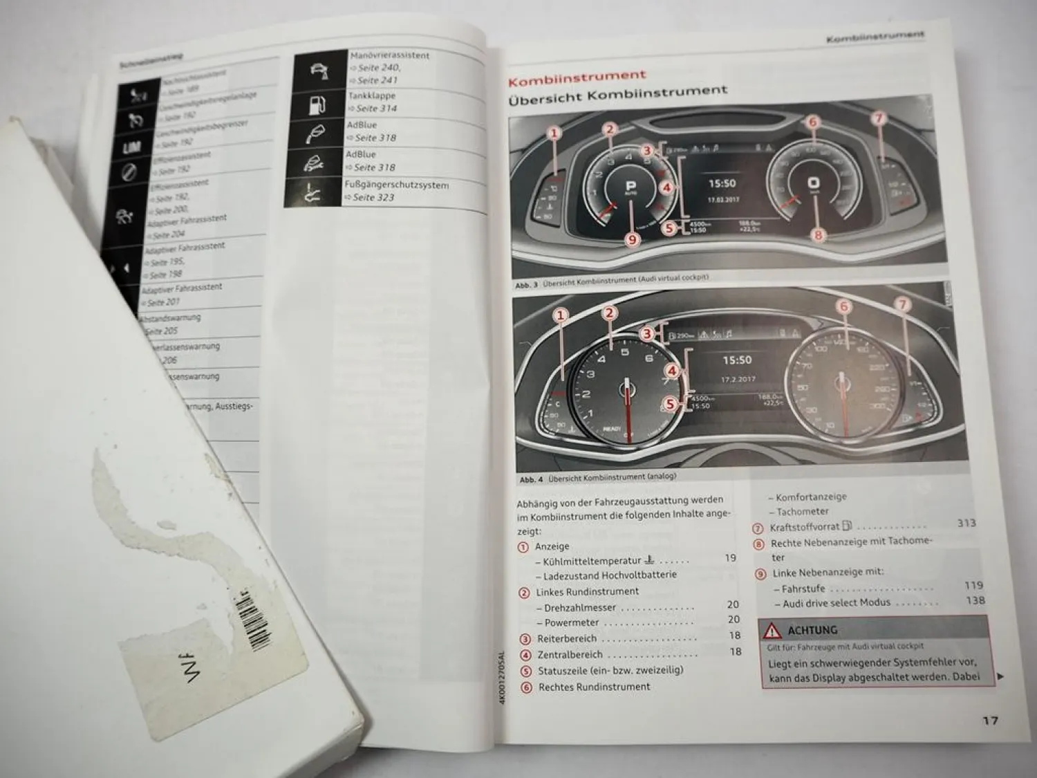 Audi A6 C8 4A RS6 S6 Betriebsanleitung Bedienungsanleitung Bordbuch 11/ 2021