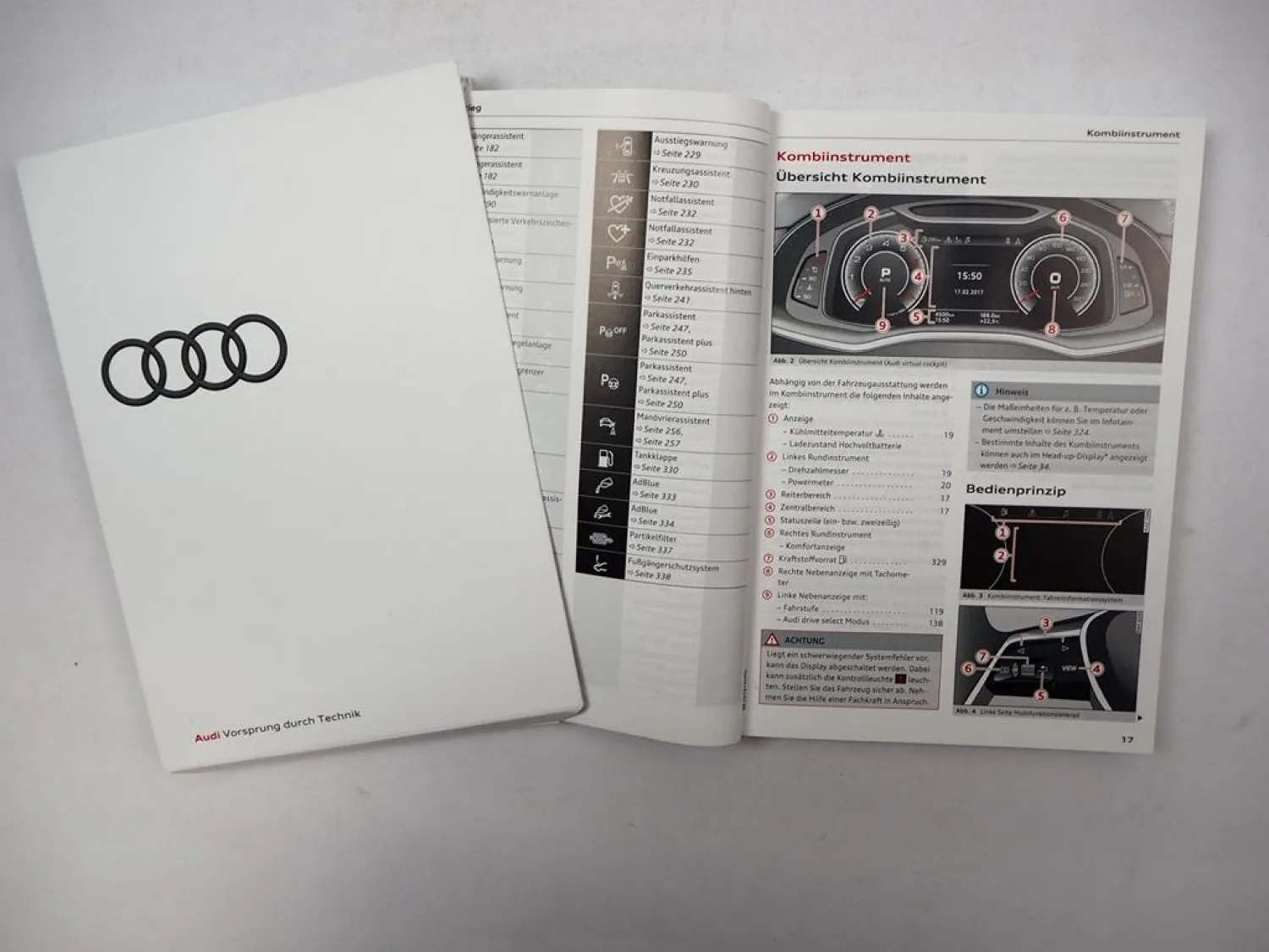 Audi A6 C8 4A RS6 S6 Betriebsanleitung Bedienungsanleitung Bordbuch 11/ 2024