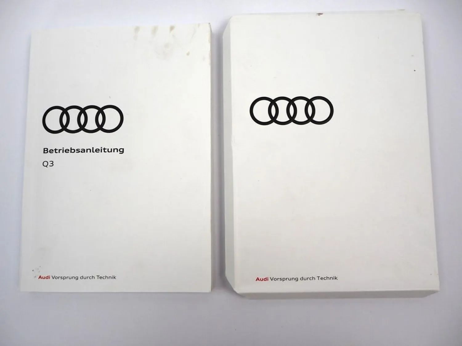 Audi Q3 F3 & RS Q3 Betriebsanleitung Bedienungsanleitung Bordbuch 11/2022