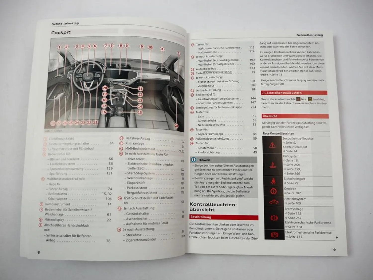 Audi Q3 F3 TFSI TDI Betriebsanleitung Handbuch 11/2024 Deutsch Bordbuch