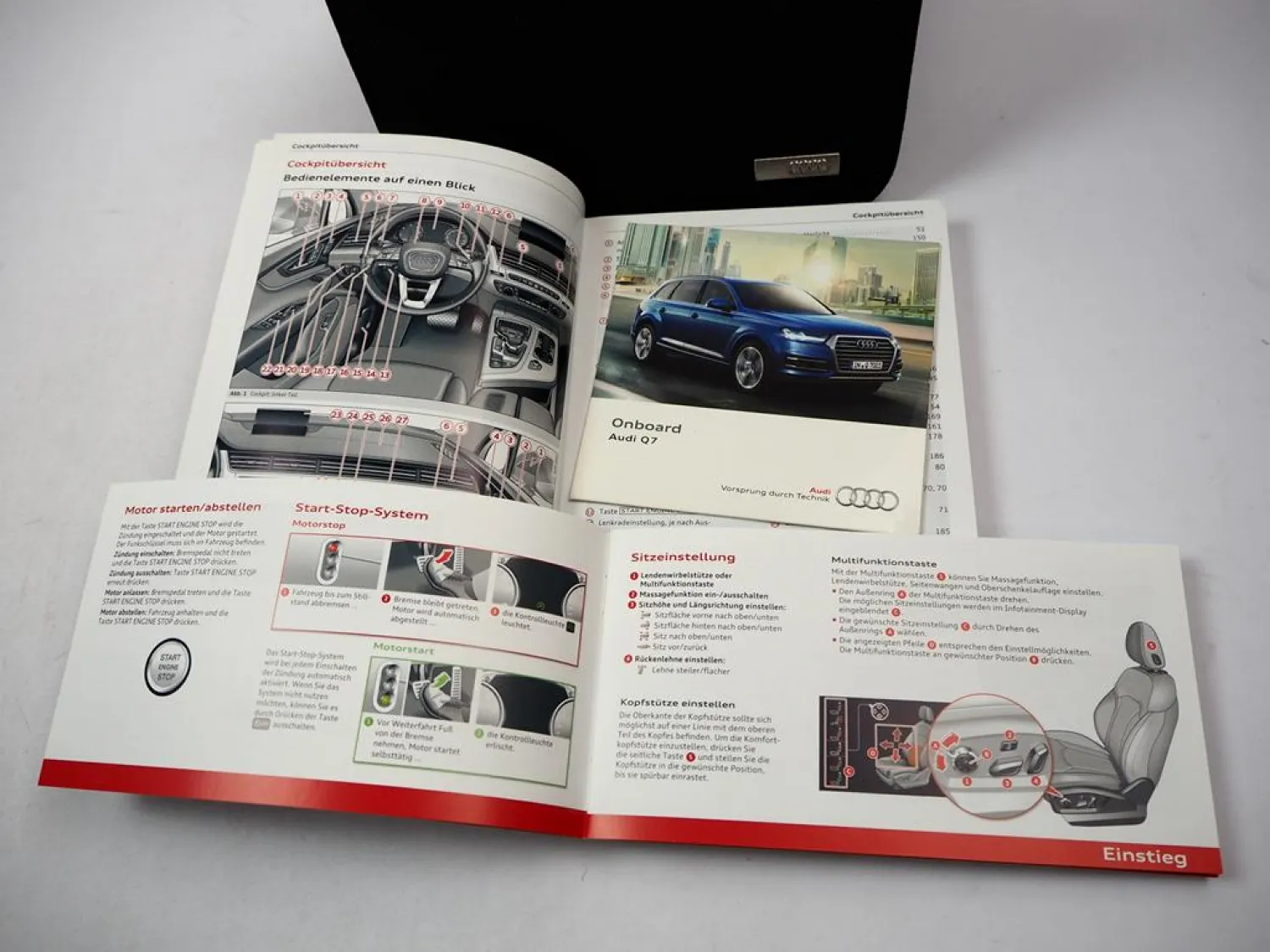 Audi Q7 4M 3.0 quattro + TDI Betriebsanleitung Bedienungsanleitung 4/ 2015