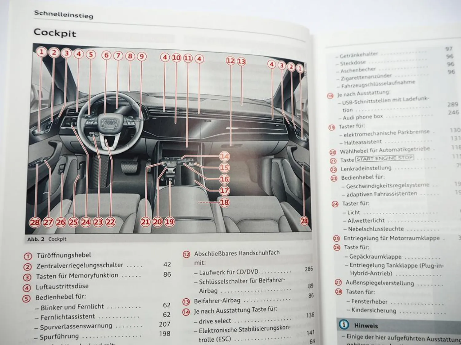 Audi Q7 4M SQ7 TDI TFSI quattro Betriebsanleitung Bedienung 11/2022 Bordbuch deutsch