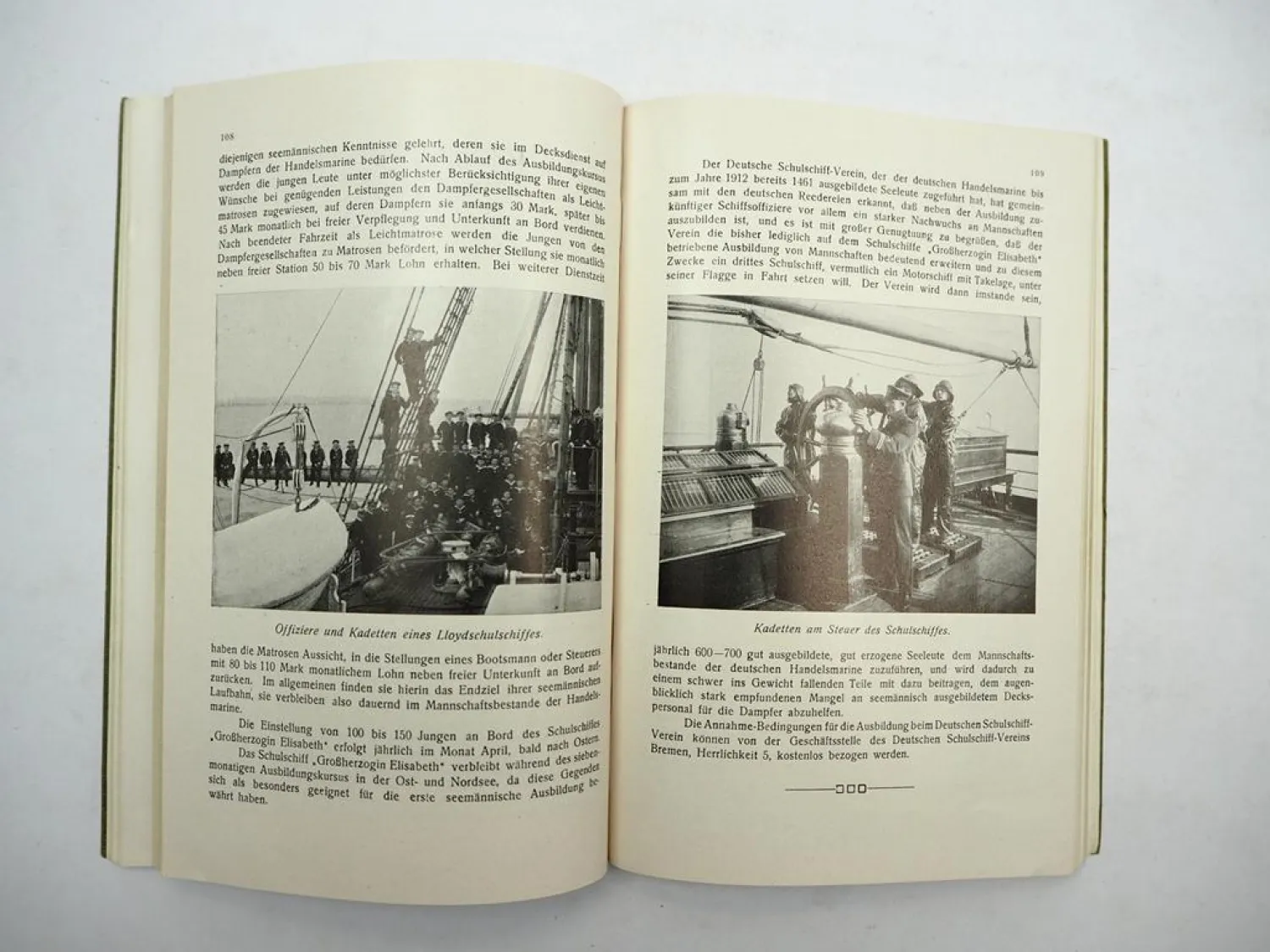 Aus dem Betriebe des Norddeutschen Lloyd Bremen ca. 1912 Firmengeschichte