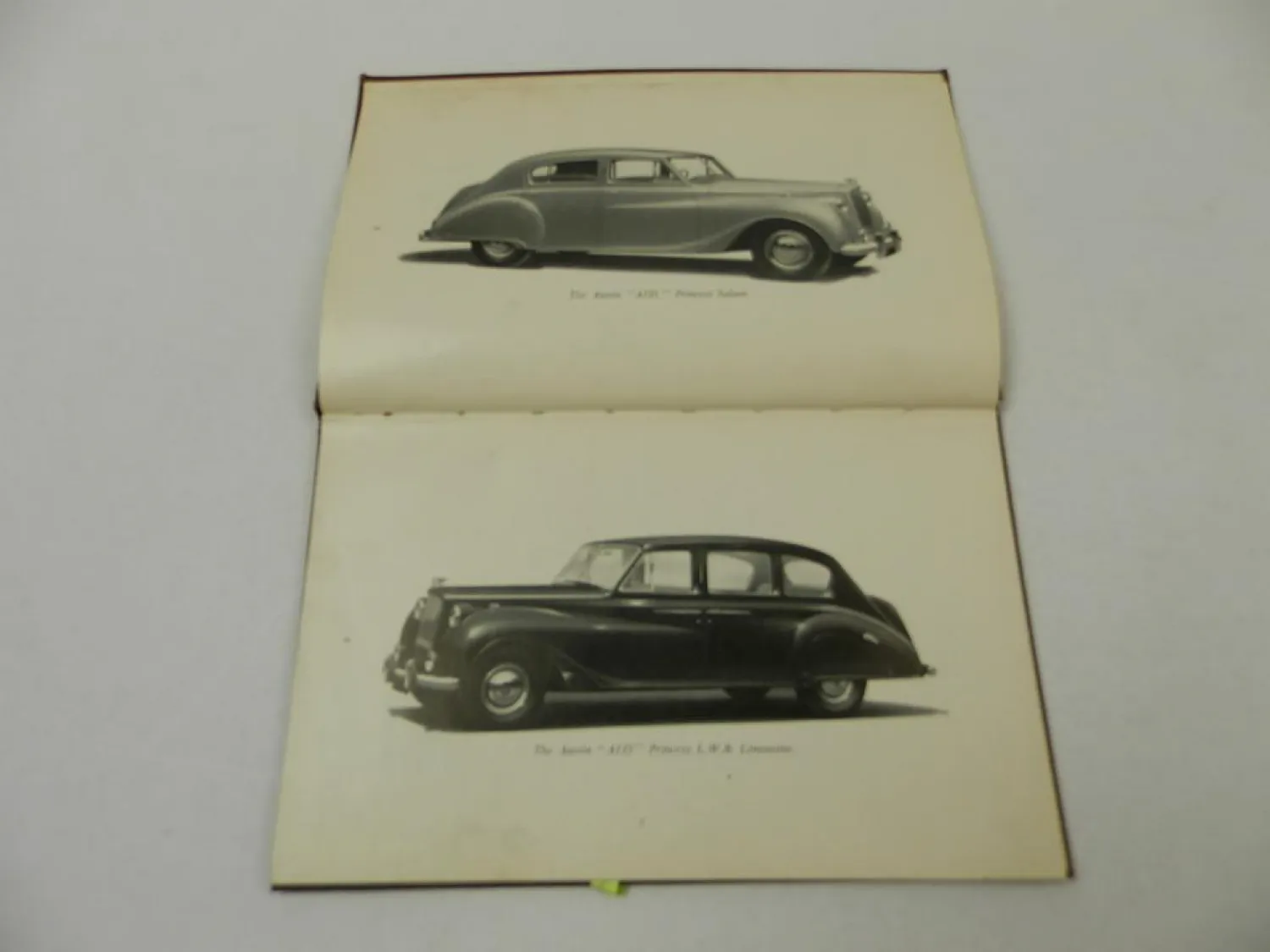 Austin A125 Sheerline A135 Princess Running and Maintenance Instructions 1954