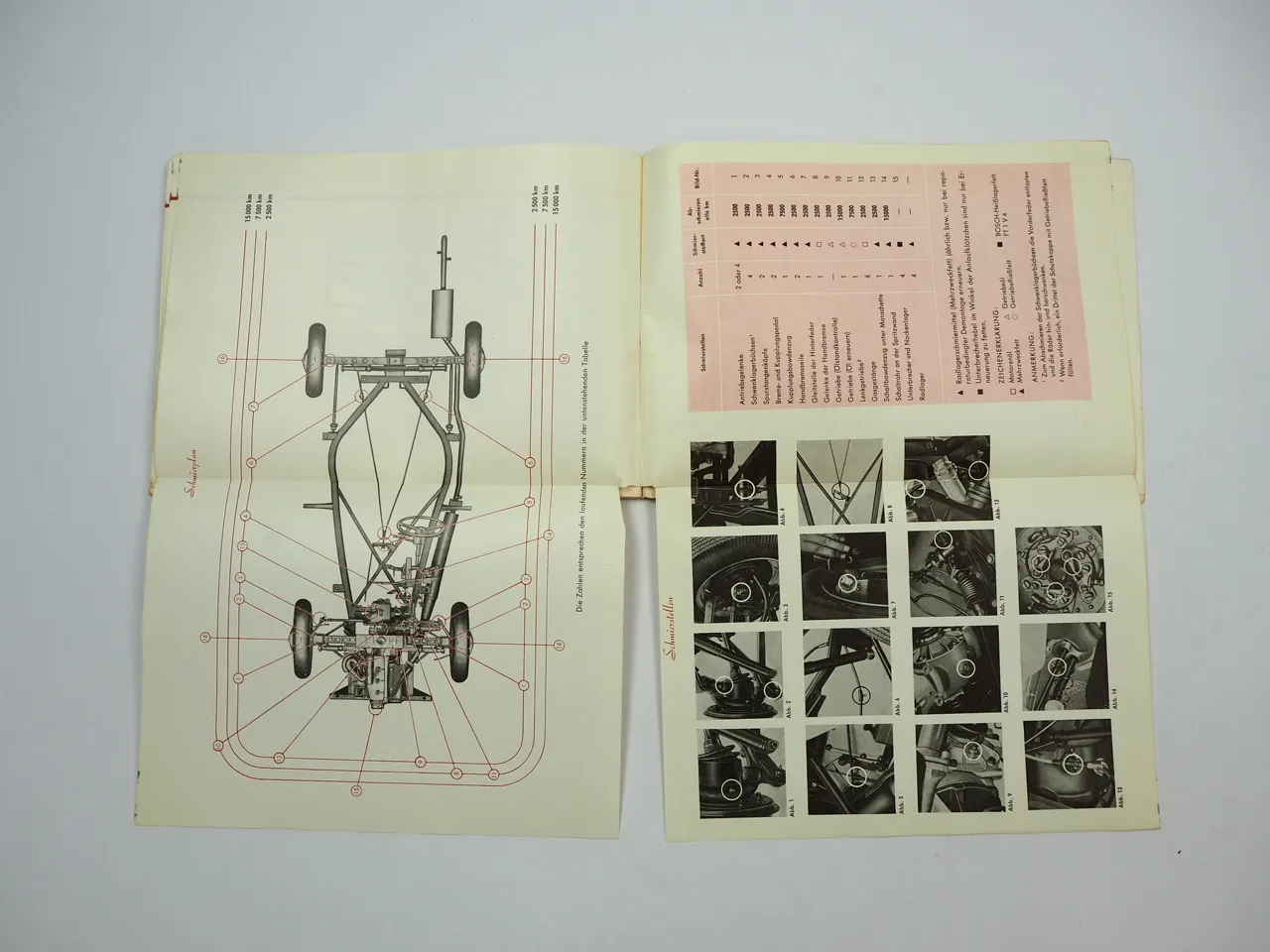 Auto Union DKW 3=6 40 PS DKW 1000 de Luxe 44 PS Betriebsanleitung 1959