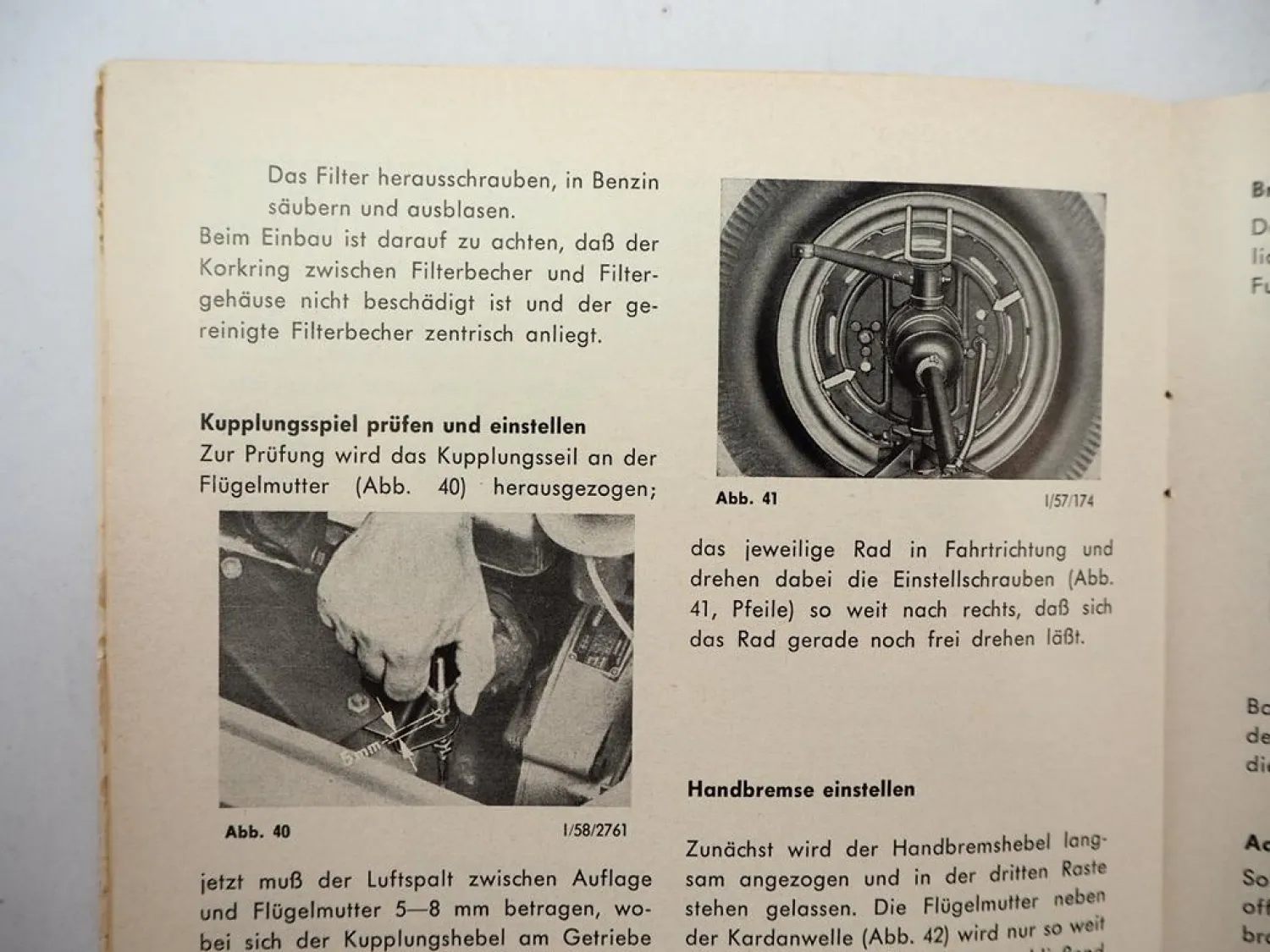 Auto Union DKW Munga Geländewagen Betriebsanleitung Bedienung Wartung ca. 1958