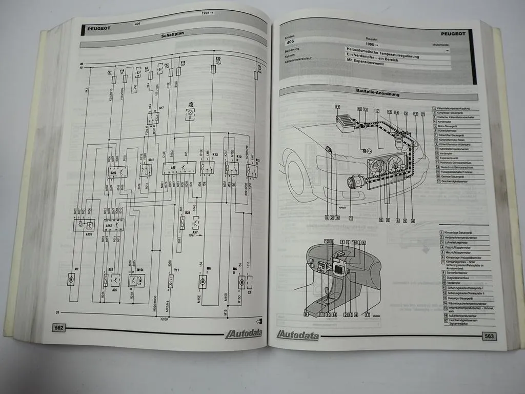Autodata Klimaanlagen Prüfung Diagnose Schaltpläne 1991-1997 Werkstatthandbuch