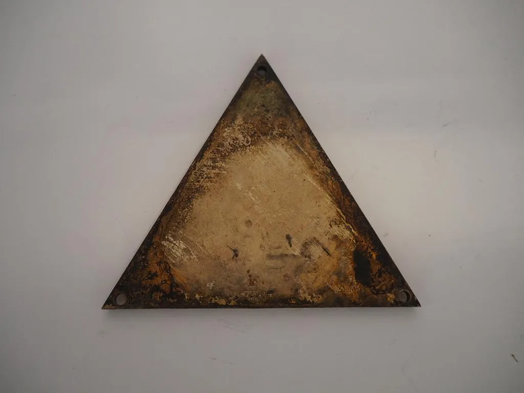 Autoplakette DTC Zielfahrt Rochusfest Bingen am Rhein 1931 aus Metall