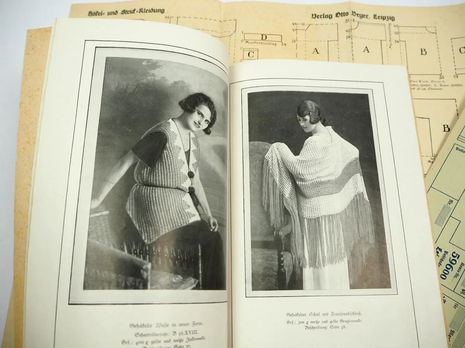 Beyers Handarbeitsbücher Häkel und Strickkleidung Bd. 56 ca. 1920/30