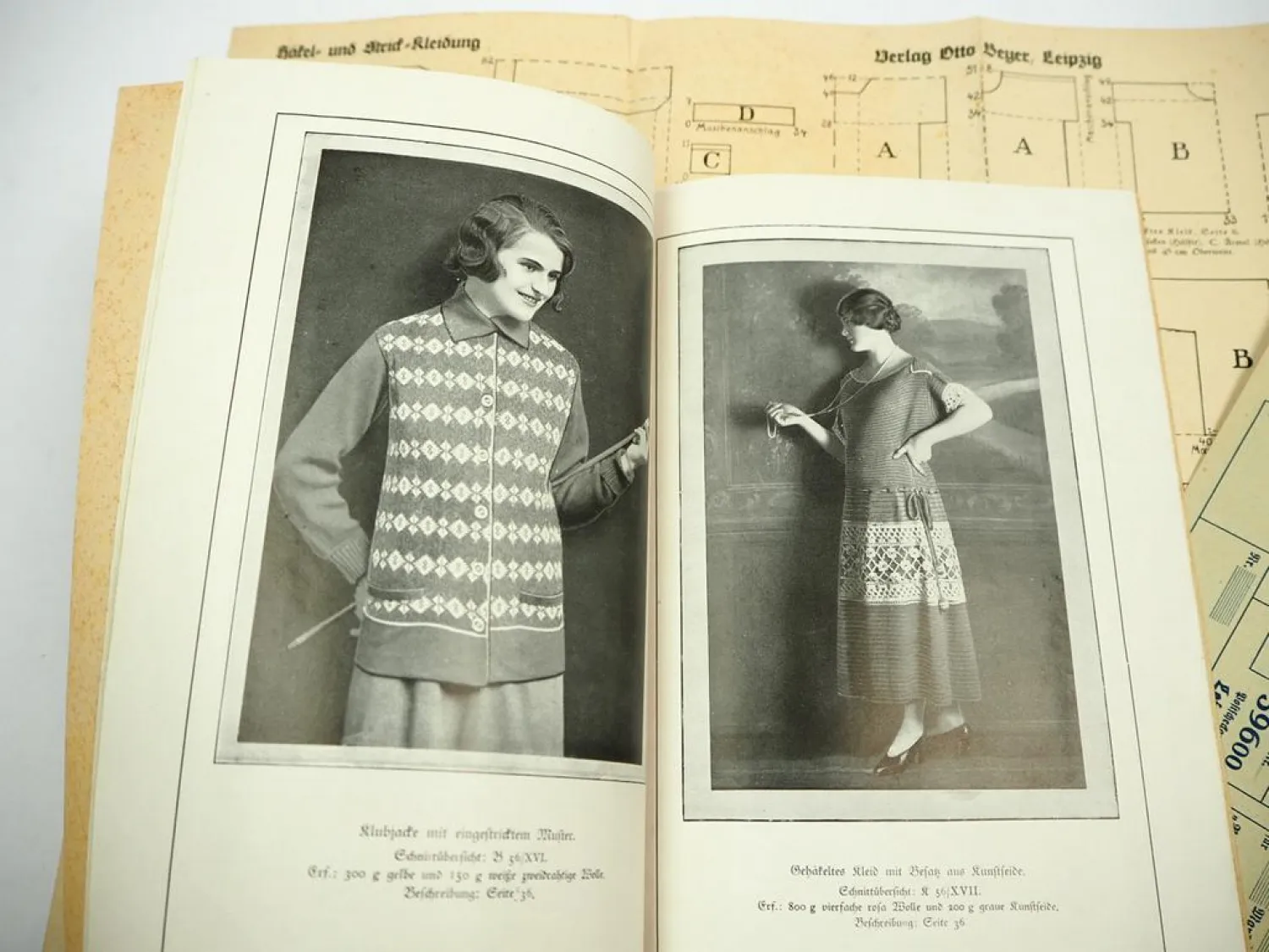 Beyers Handarbeitsbücher Häkel und Strickkleidung Bd. 56 ca. 1920/30