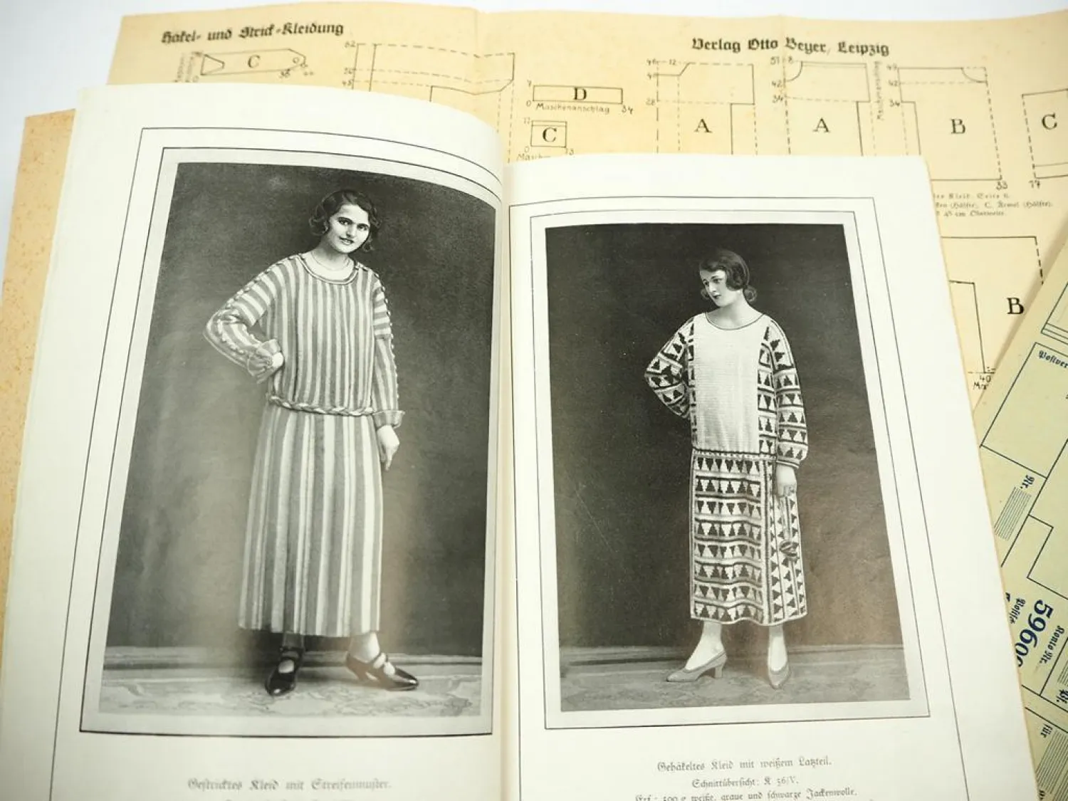 Beyers Handarbeitsbücher Häkel und Strickkleidung Bd. 56 ca. 1920/30