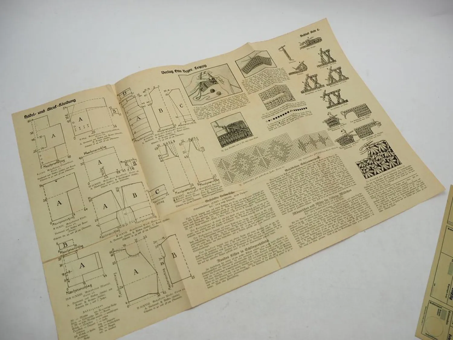 Beyers Handarbeitsbücher Häkel und Strickkleidung Bd. 56 ca. 1920/30