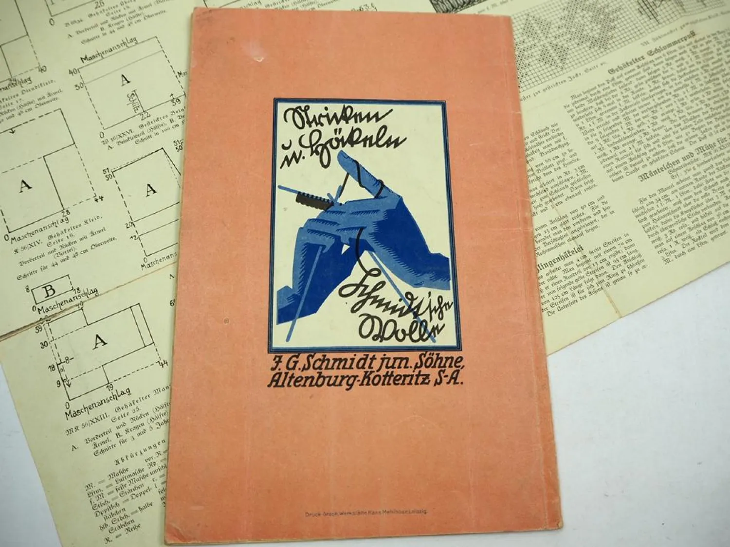 Beyers Handarbeitsbücher Häkel und Strickkleidung Bd. 56 ca. 1920/30