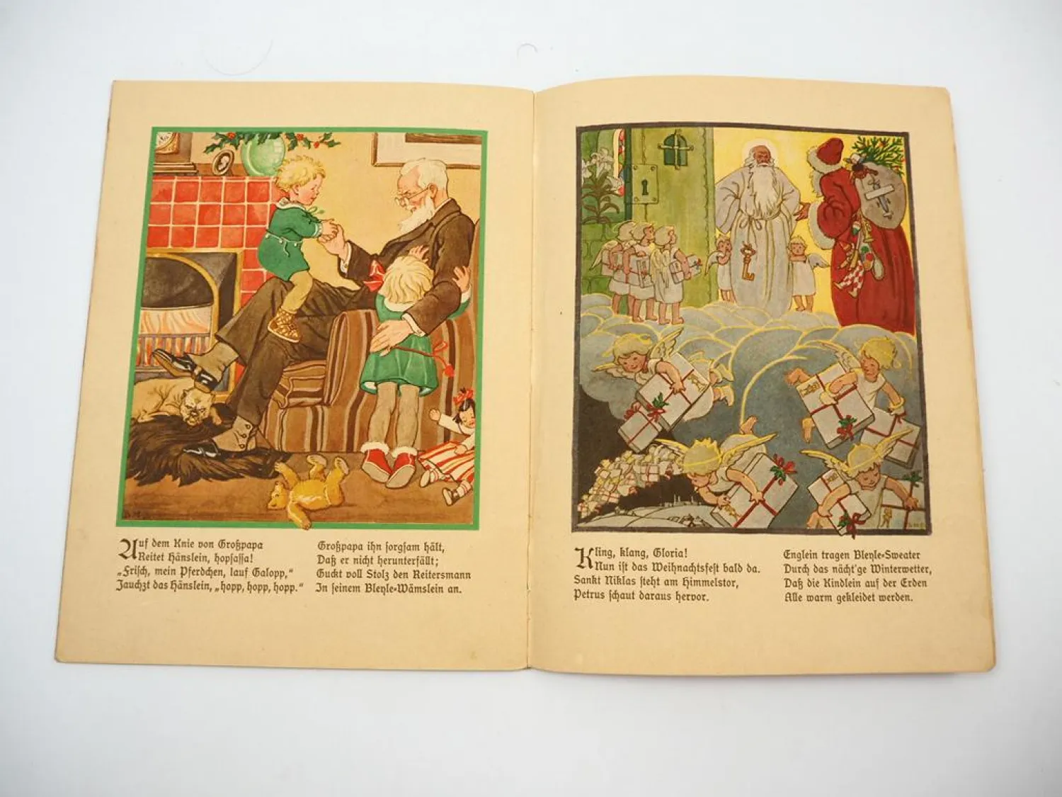 Bleyle Stuttgart Bilderbuch 1926 Heine & Schott Bingen Kinder Bekleidung