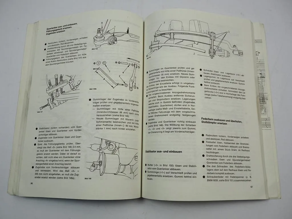 BMW 2500 2800 3.0 3.3 Reparaturhandbuch Werkstatthandbuch ab 1968/1974