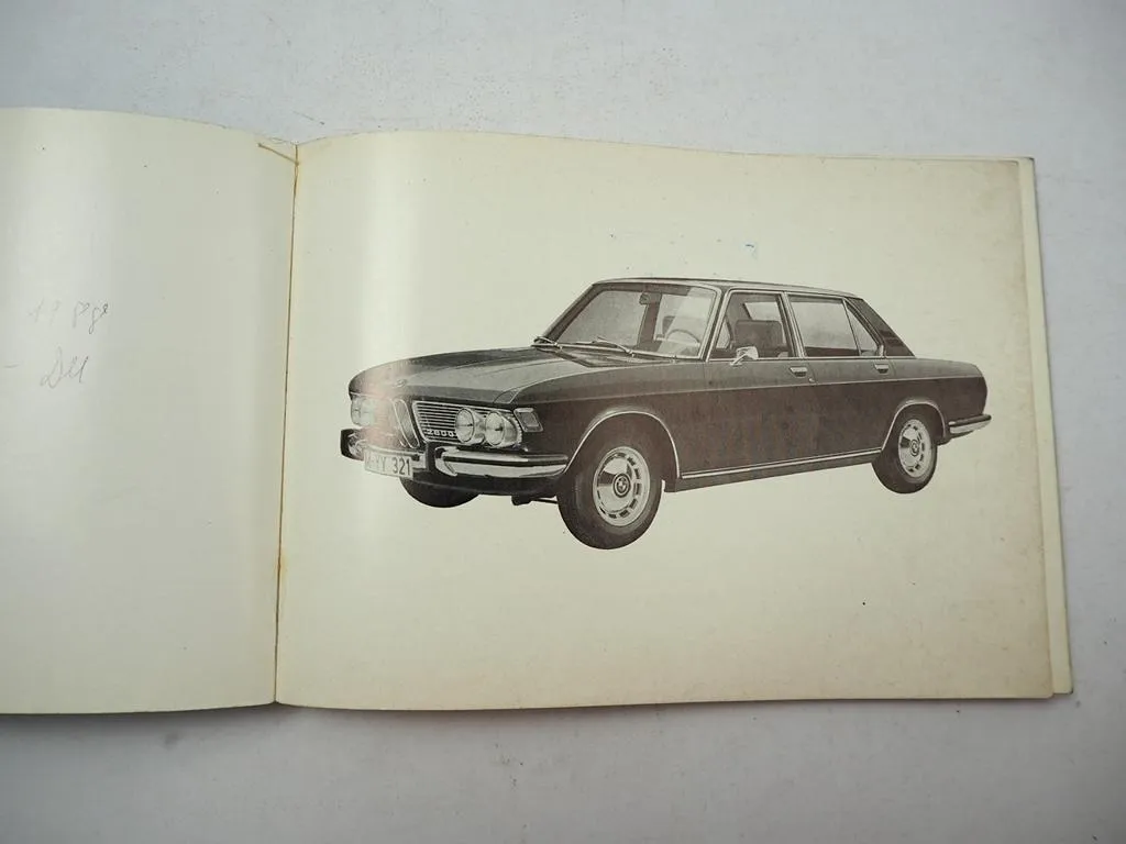 BMW 2800 2800automatic E3 Betriebsanleitung Bedienungsanleitung 1969