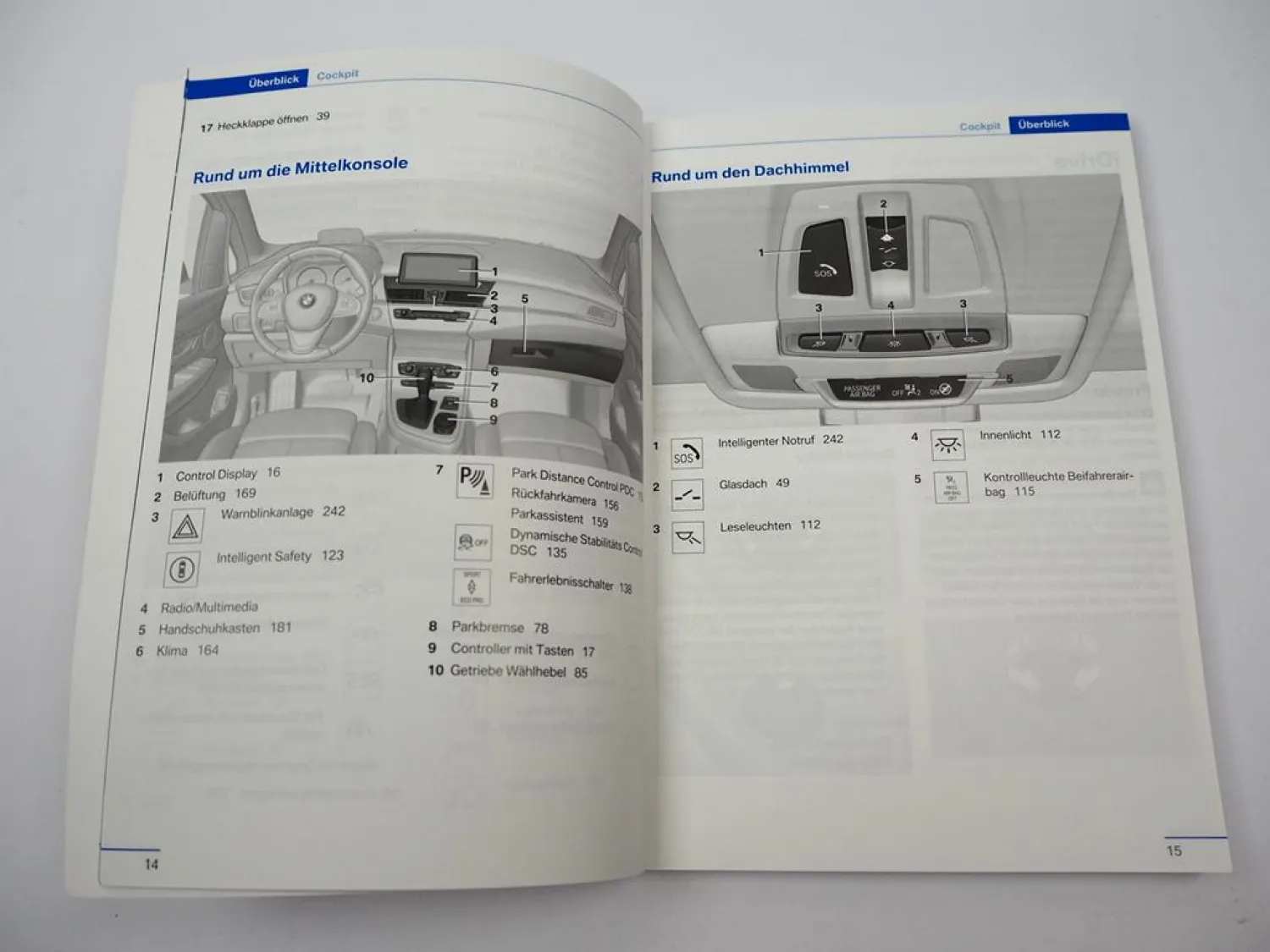 BMW 2er Gran Tourer F46 Betriebsanleitung Bedienung 2/2016 Bordbuch deutsch
