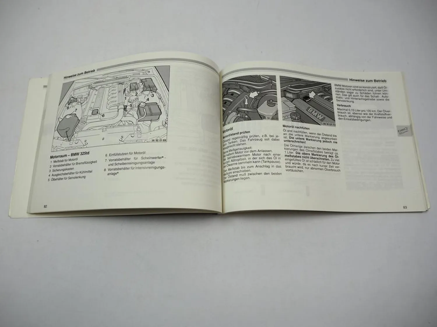 BMW 3er E36 316i 318 320 325td Betriebsanleitung Bedienungsanleitung 1991 Bordbuch