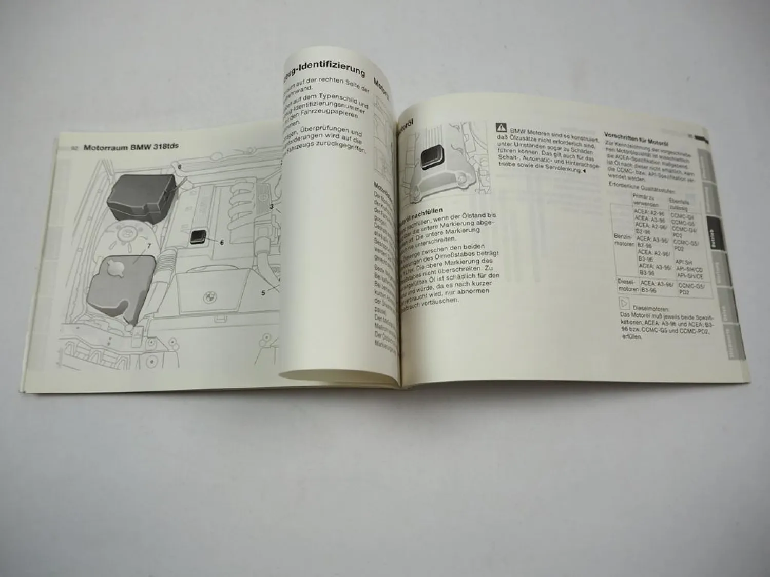 BMW 3er E36 316i 318 ti tds compact Betriebsanleitung Bedienungsanleitung Bordbuch 1996